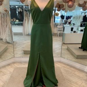 Satin special occasion dress
